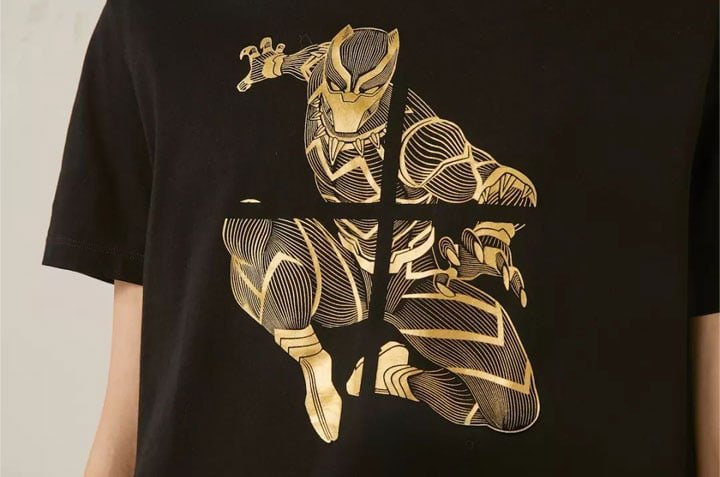 Foil Gold Print