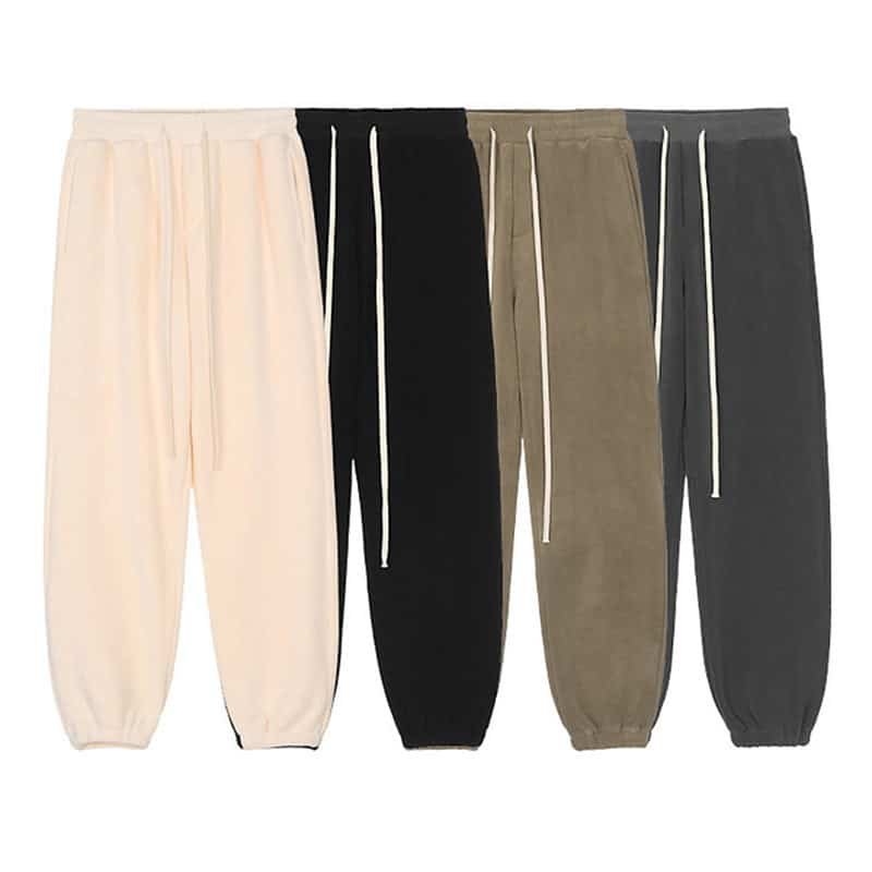 Plain colour with pockets pants