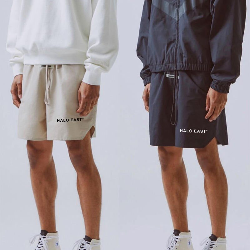 wholesale custom shorts with branded hardware